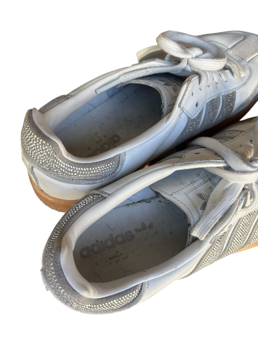 adidas Sambae W 'Crystal White Silver Gum' - Picture 8 of 10